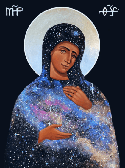Mary Love Forever Being Born