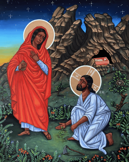 Mary Magdalene and Christ the Gardener